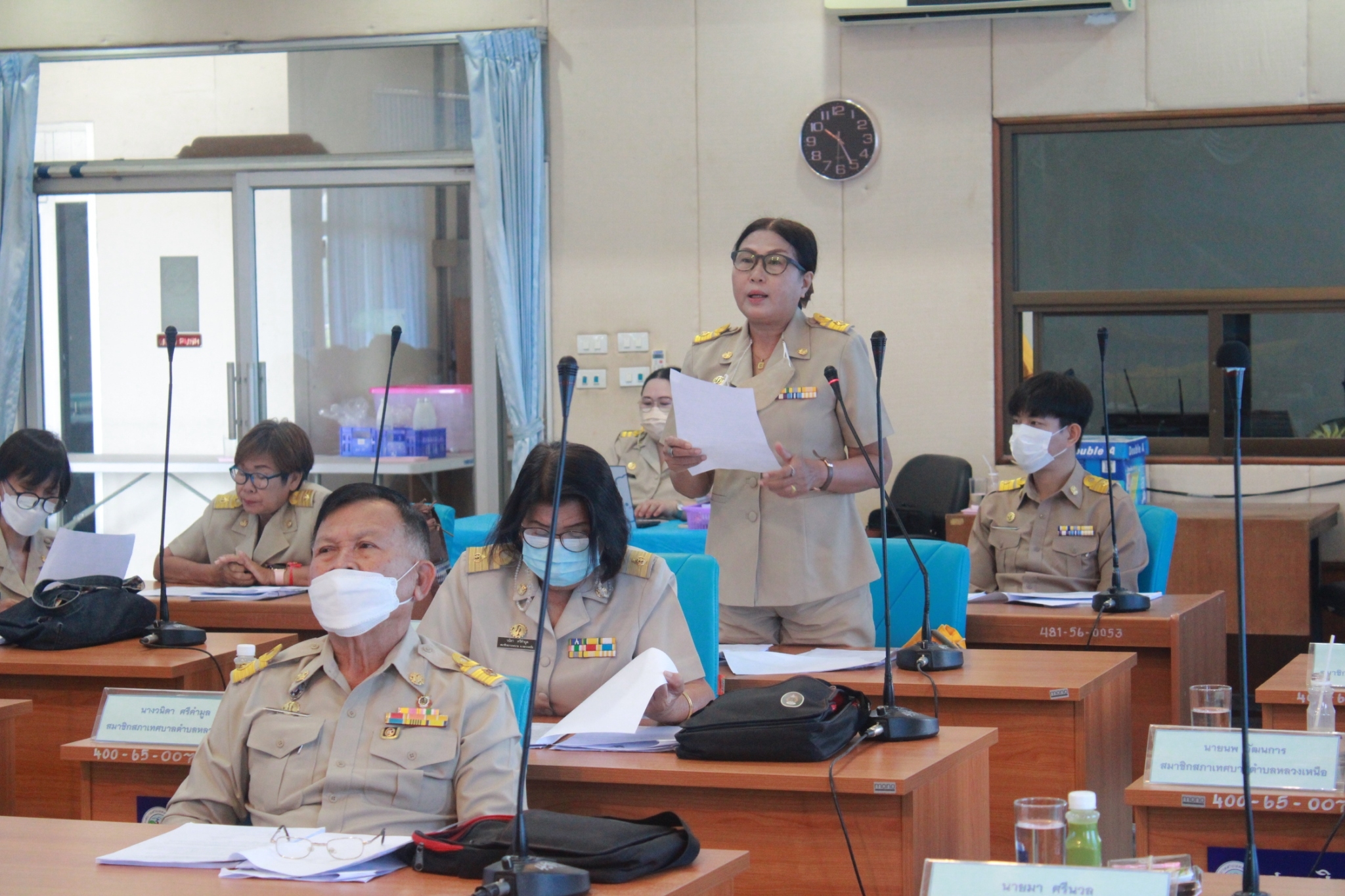 การประชุมสภาเทศบาลตำบลหลวงเหนือ สมัยวิสามัญ สมัยที่ 1 ครั้งที่ 1 ประจำปี พ.ศ. 2566 เมื่อวันจันทร์ที่ 24 กรกฎาคม 2566 ตั้งแต่เวลา 10.00 น…
