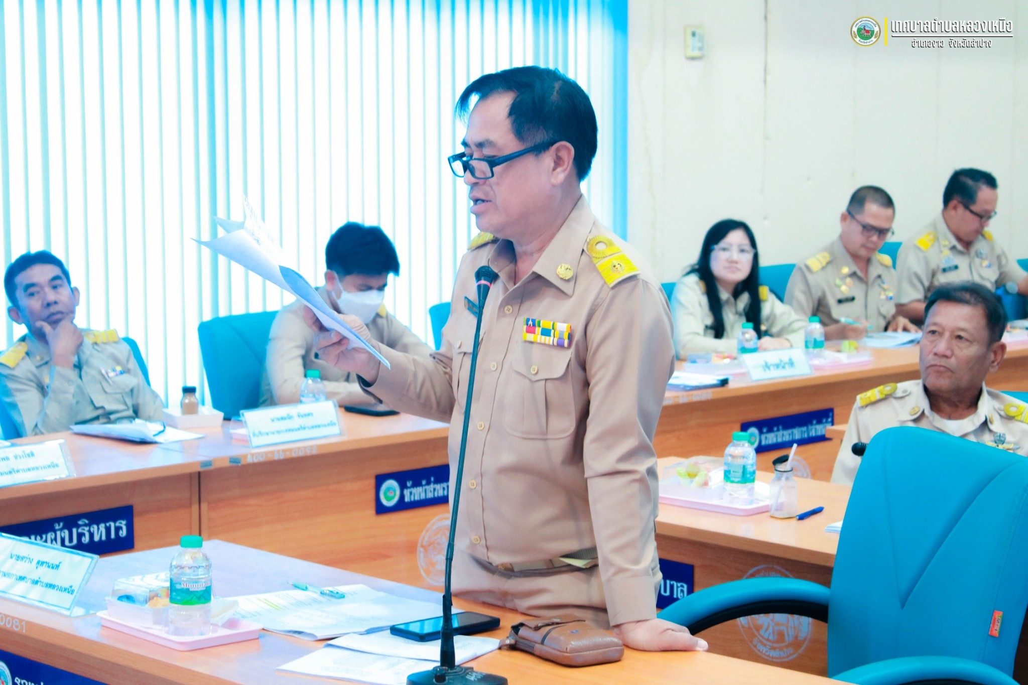 การประชุมสภาเทศบาลตำบลหลวงเหนือ สมัยสามัญ สมัยที่ 1 ครั้งที่ 1 ประจำปี พ.ศ. 2568 เมื่อวันพฤหัสบดีที่ 27 กุมภาพันธ์ 2568 โดยมีประธานสภา…